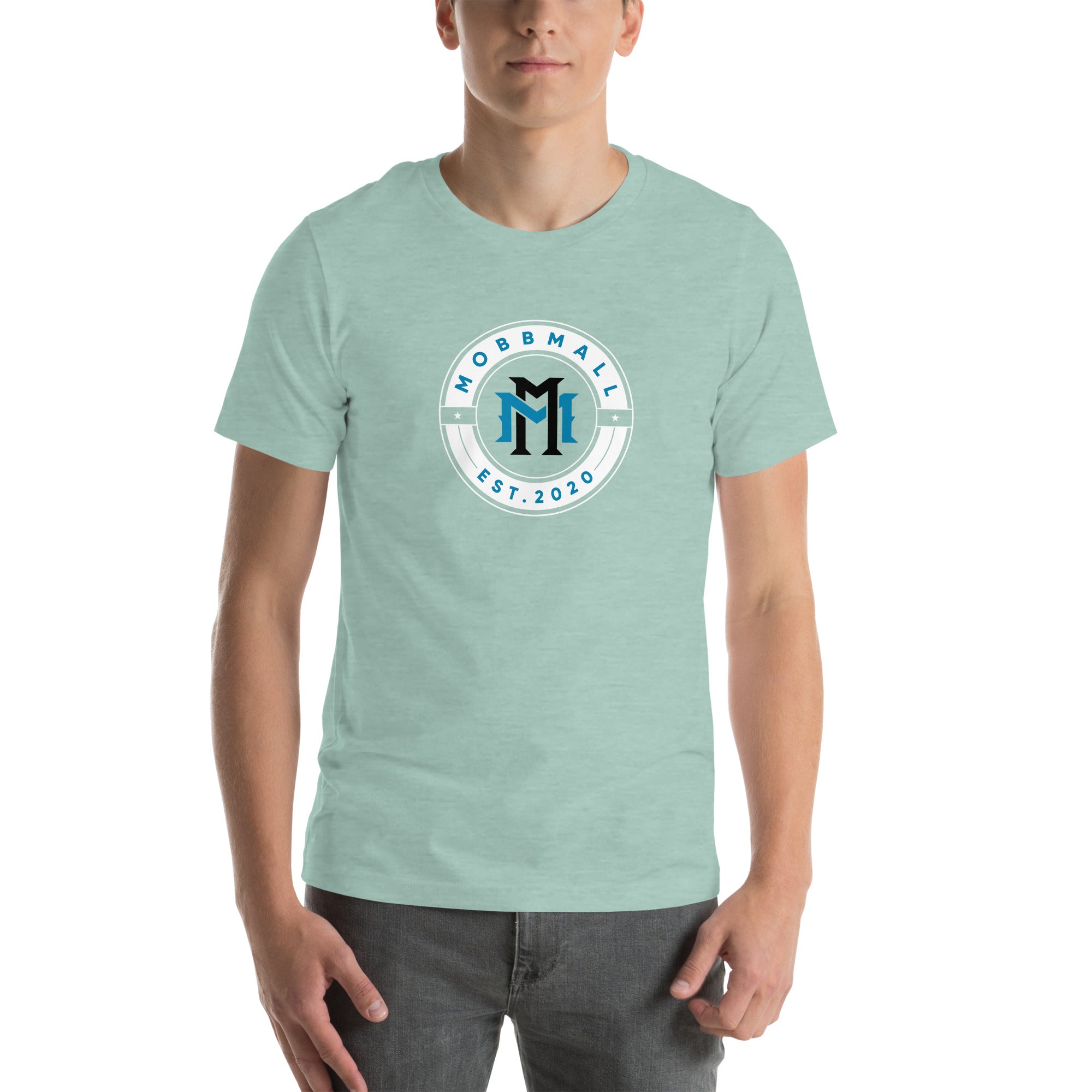 Powder Blue Emblem Unisex t-shirt