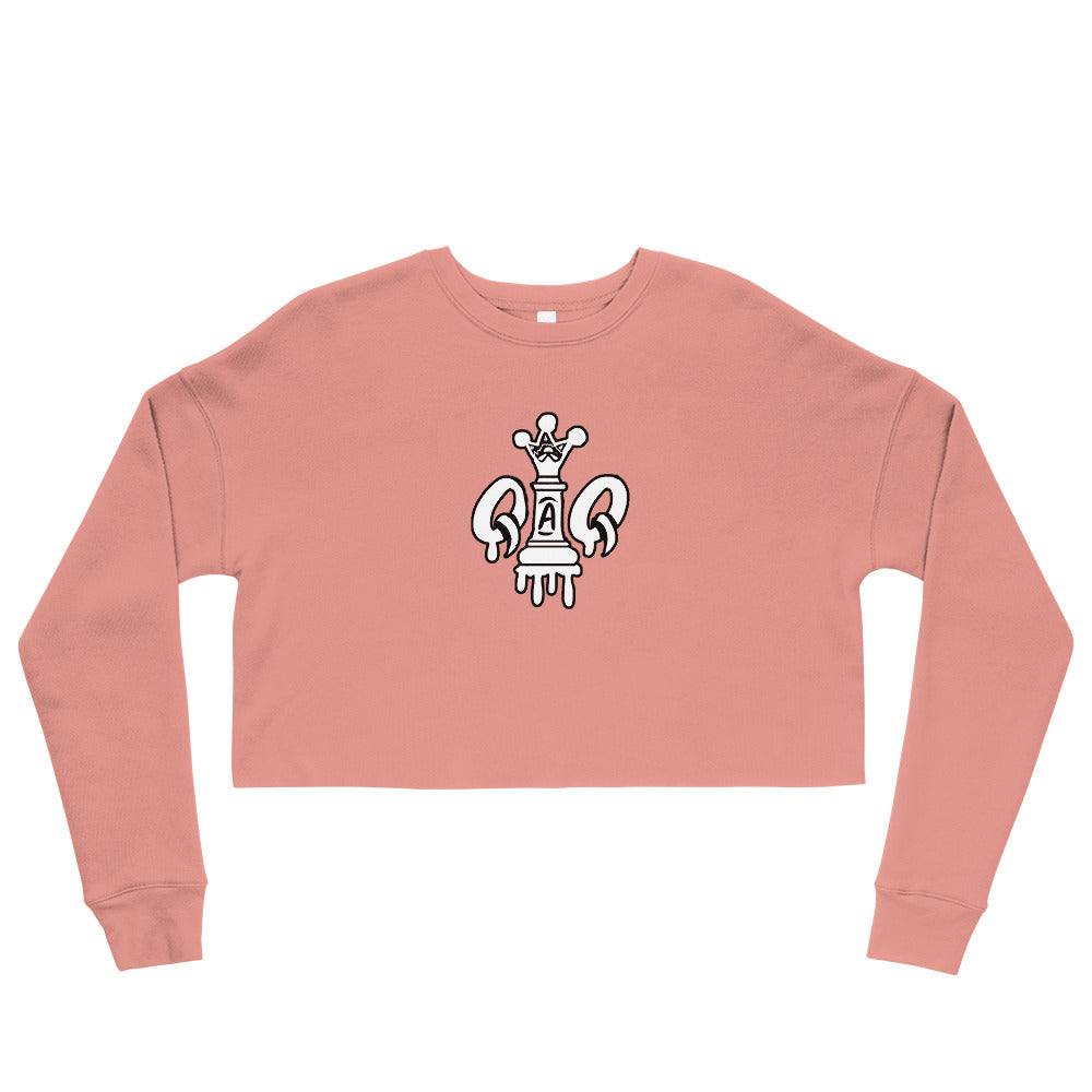 Queens Amongst Queens Crop Sweatshirt