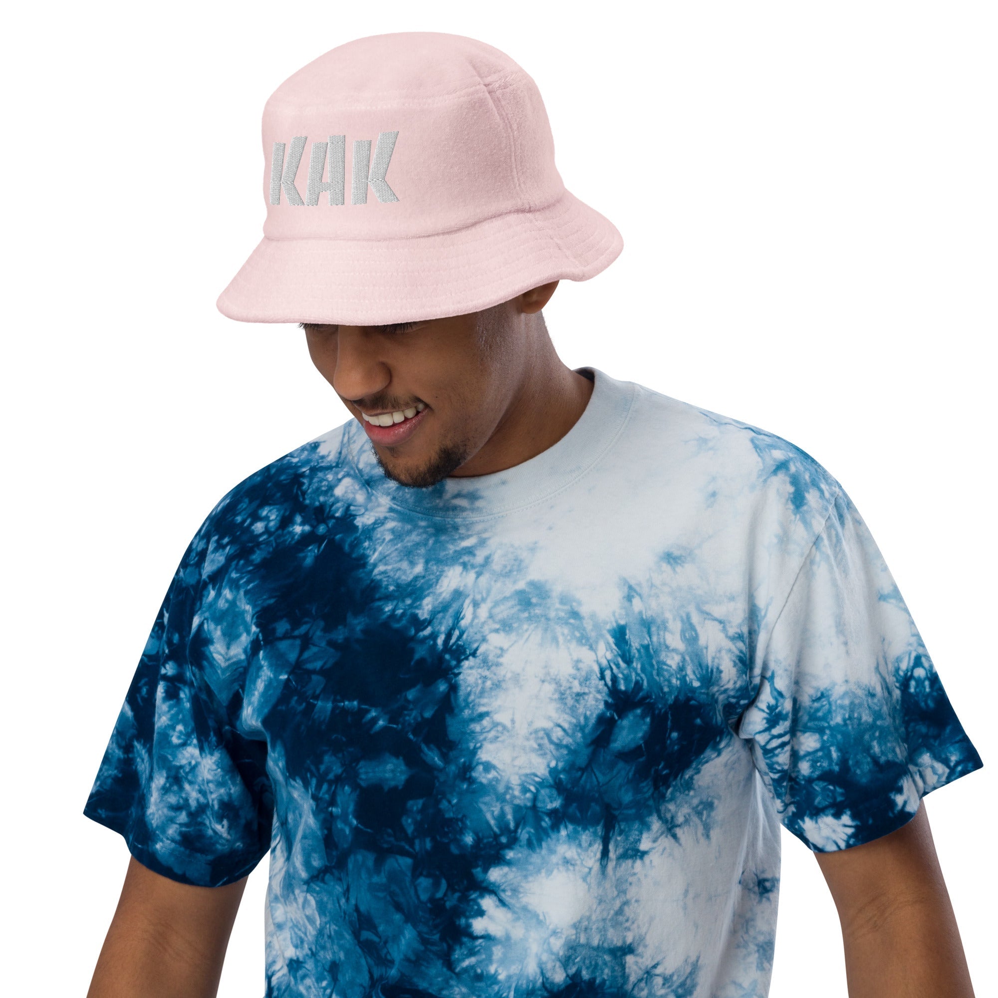 KAK Terry cloth bucket hat - MobbMall