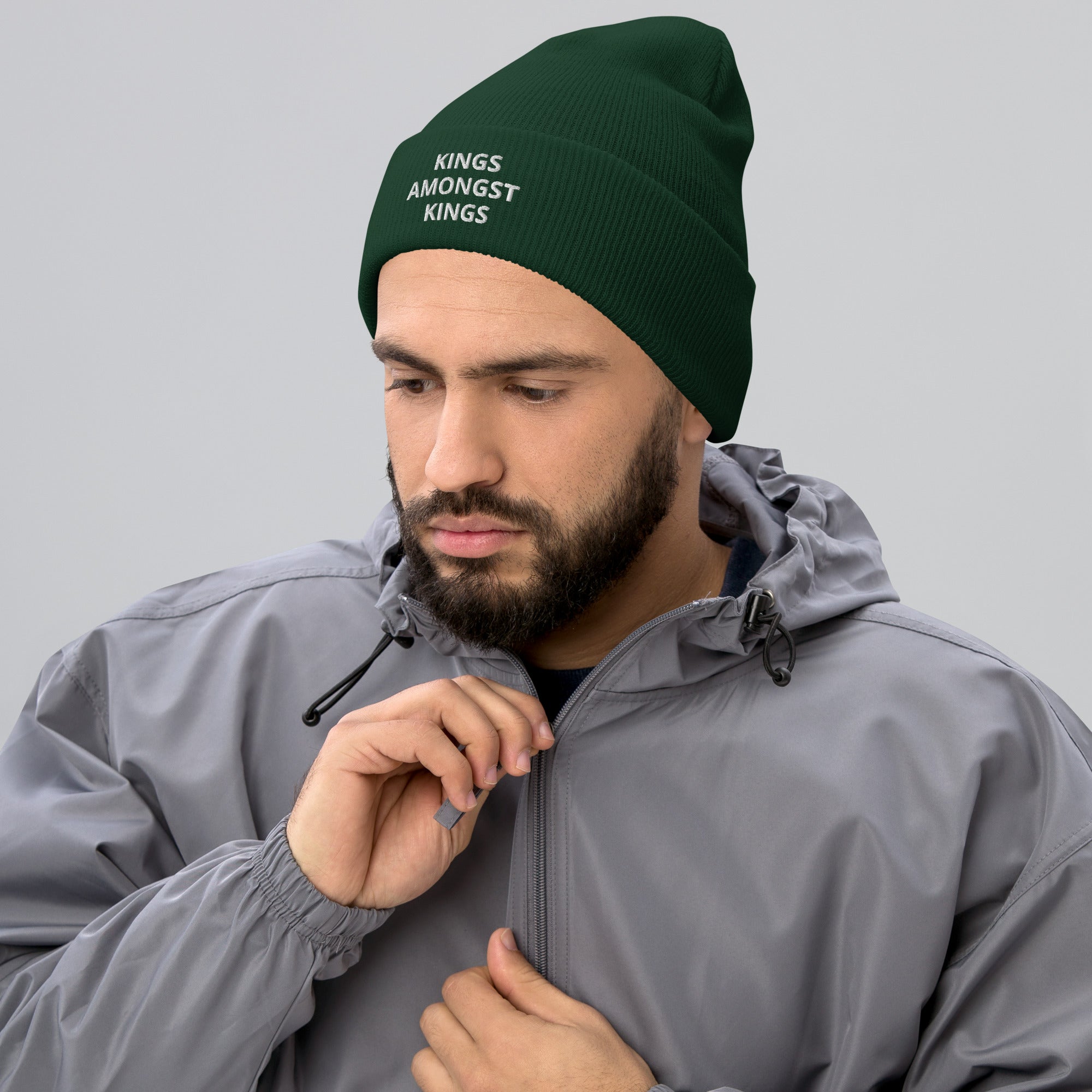 KINGS AMONGST KINGS Cuffed Beanie - MobbMall