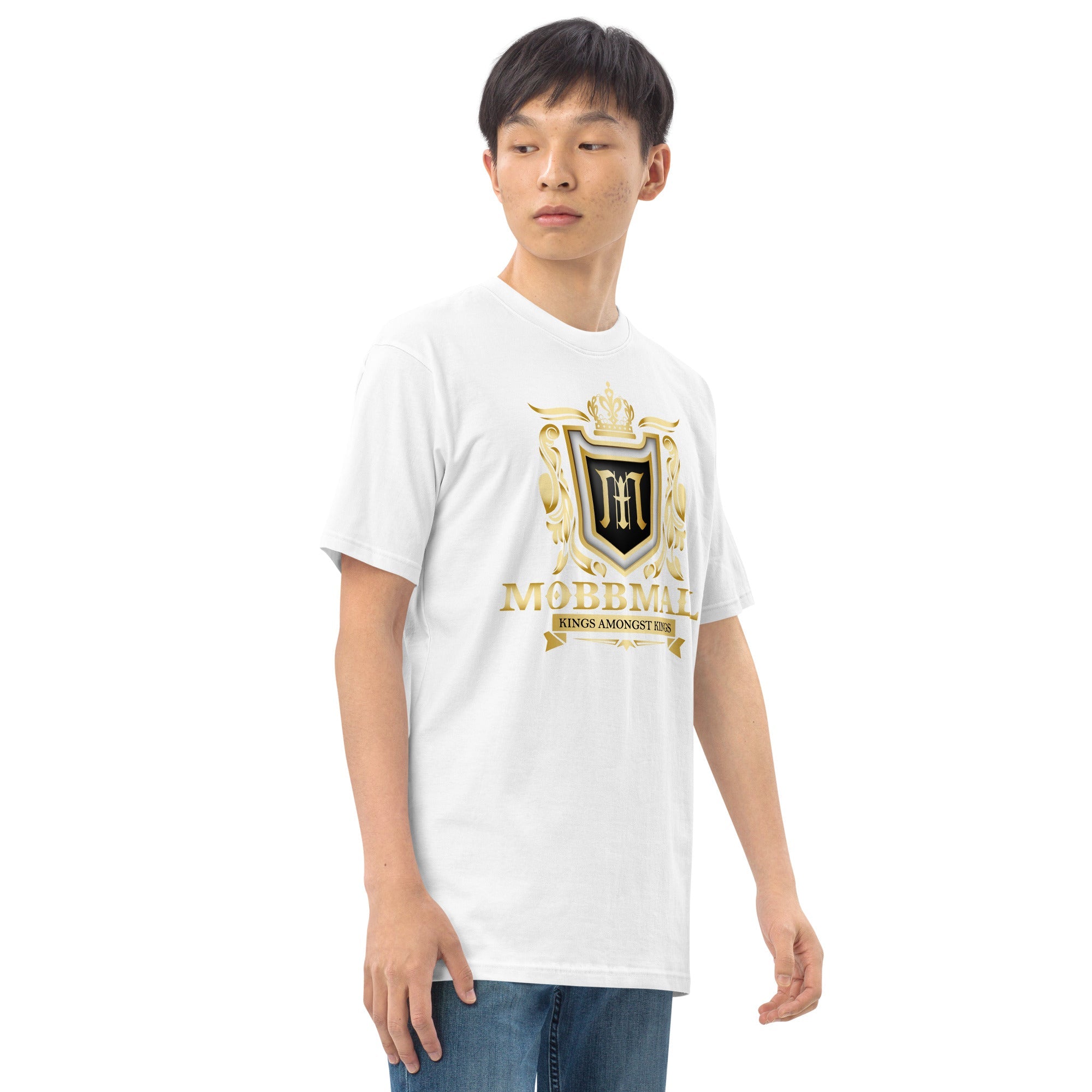 Kings amongst Kings Men’s premium heavyweight tee - MobbMall