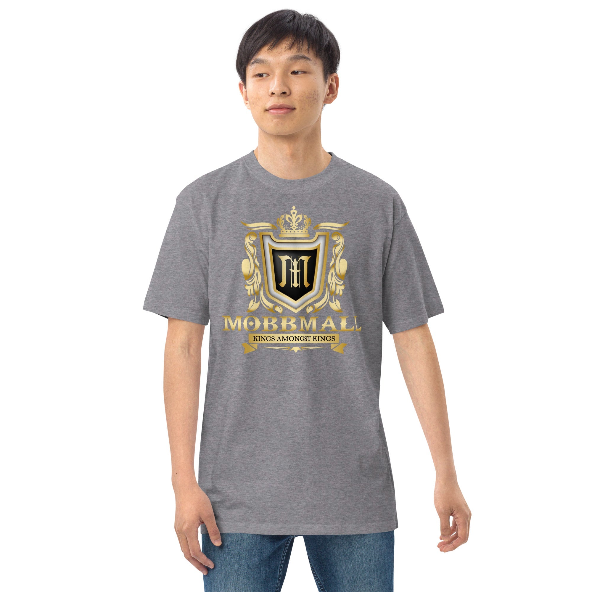 Kings amongst Kings Men’s premium heavyweight tee - MobbMall