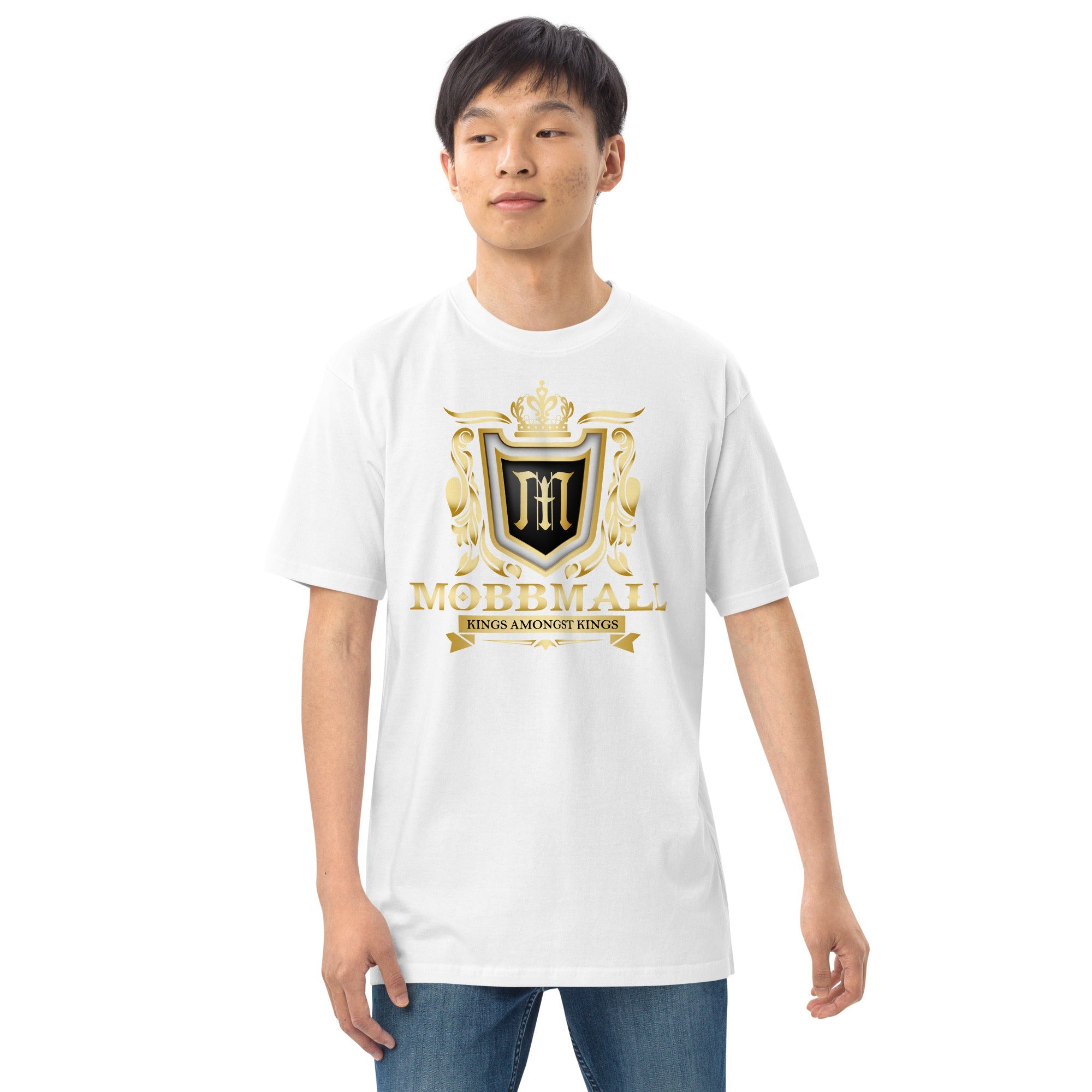 Kings amongst Kings Men’s premium heavyweight tee - MobbMall