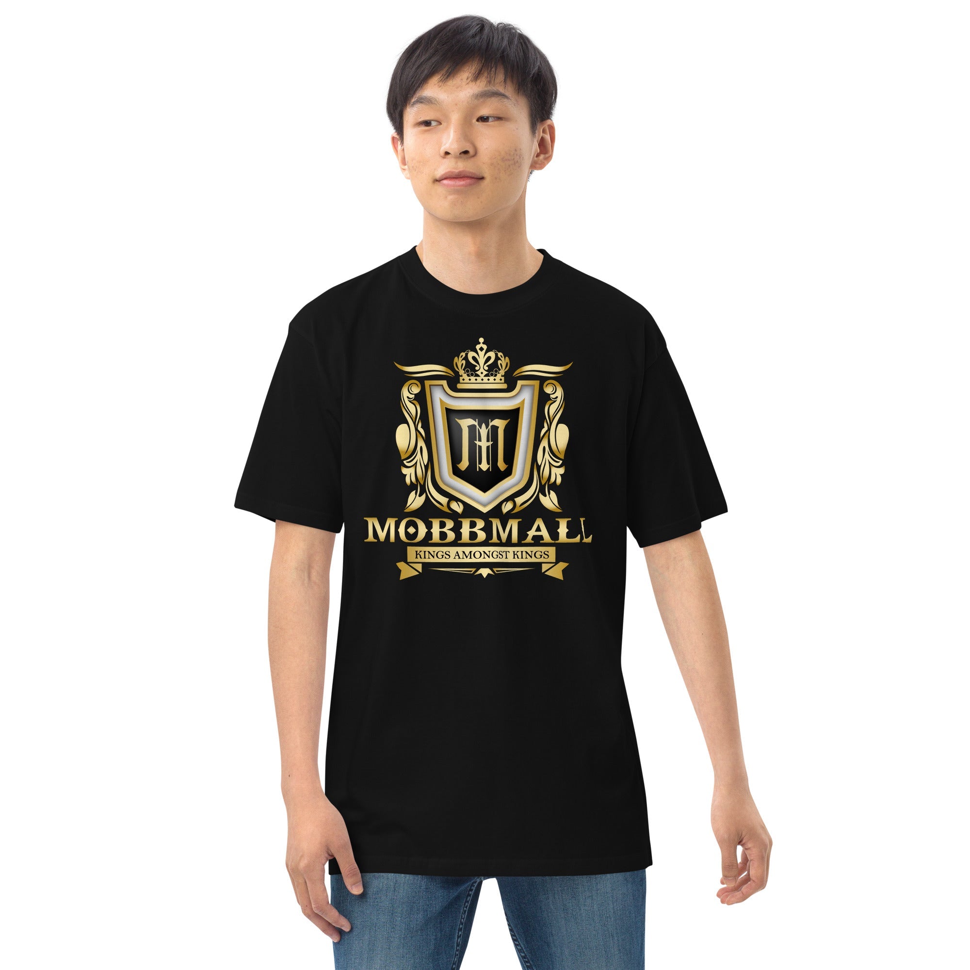 Kings amongst Kings Men’s premium heavyweight tee - MobbMall