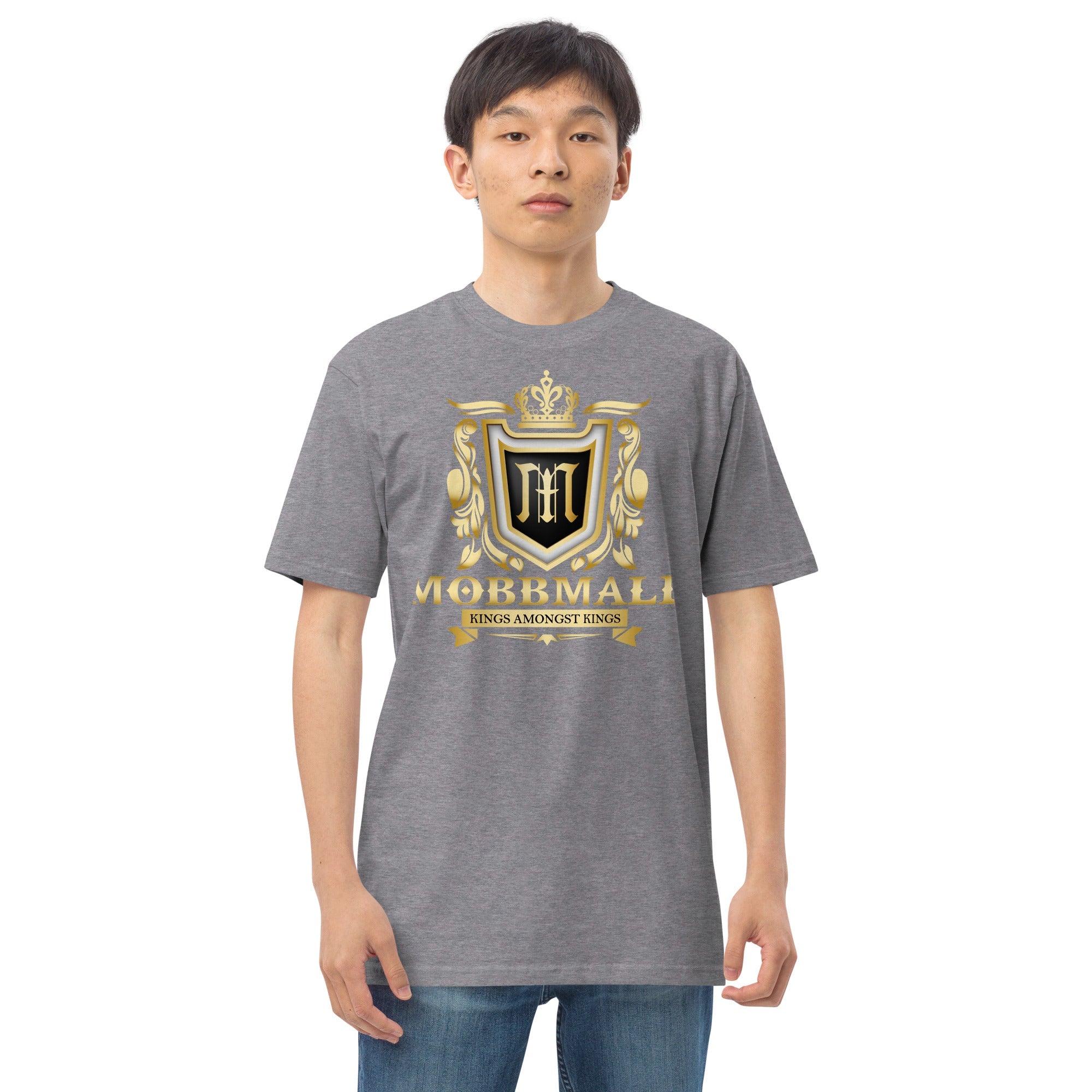 Kings amongst Kings Men’s premium heavyweight tee - MobbMall