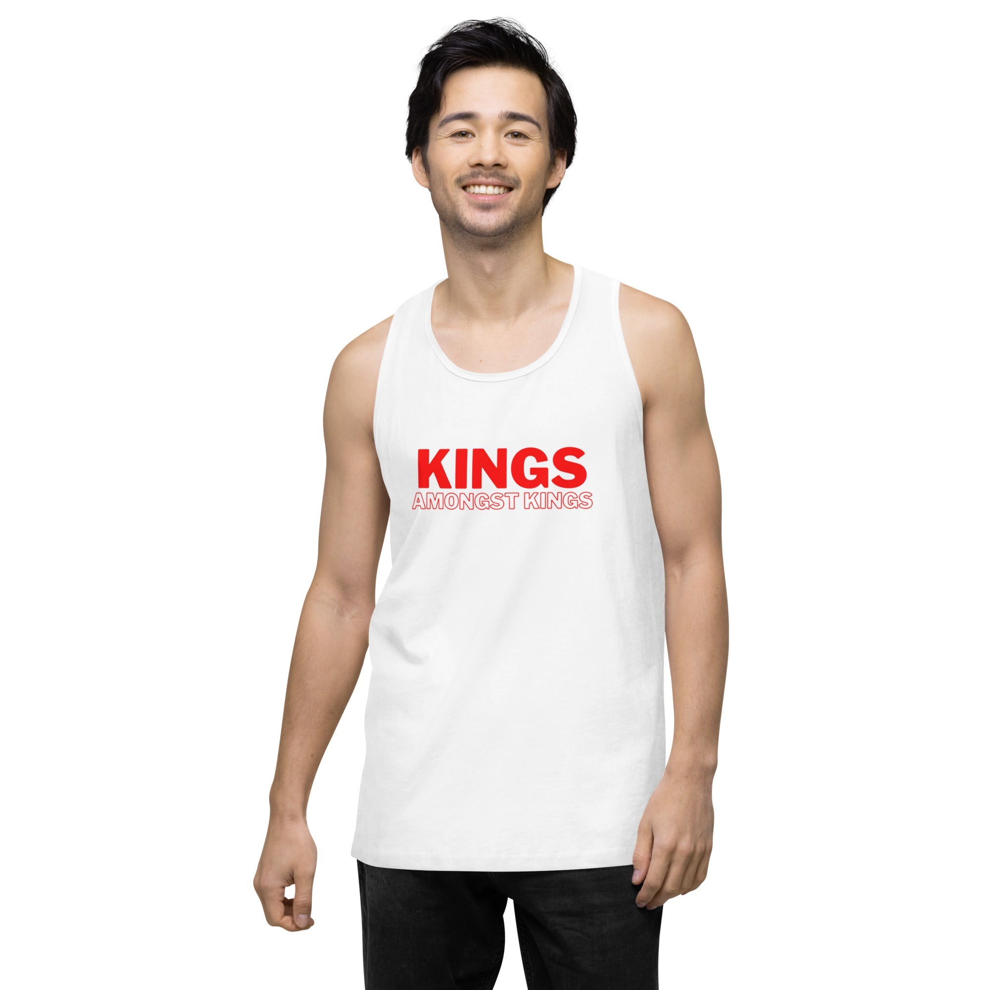 KINGS AMONGST KINGS Men’s premium tank top - MobbMall