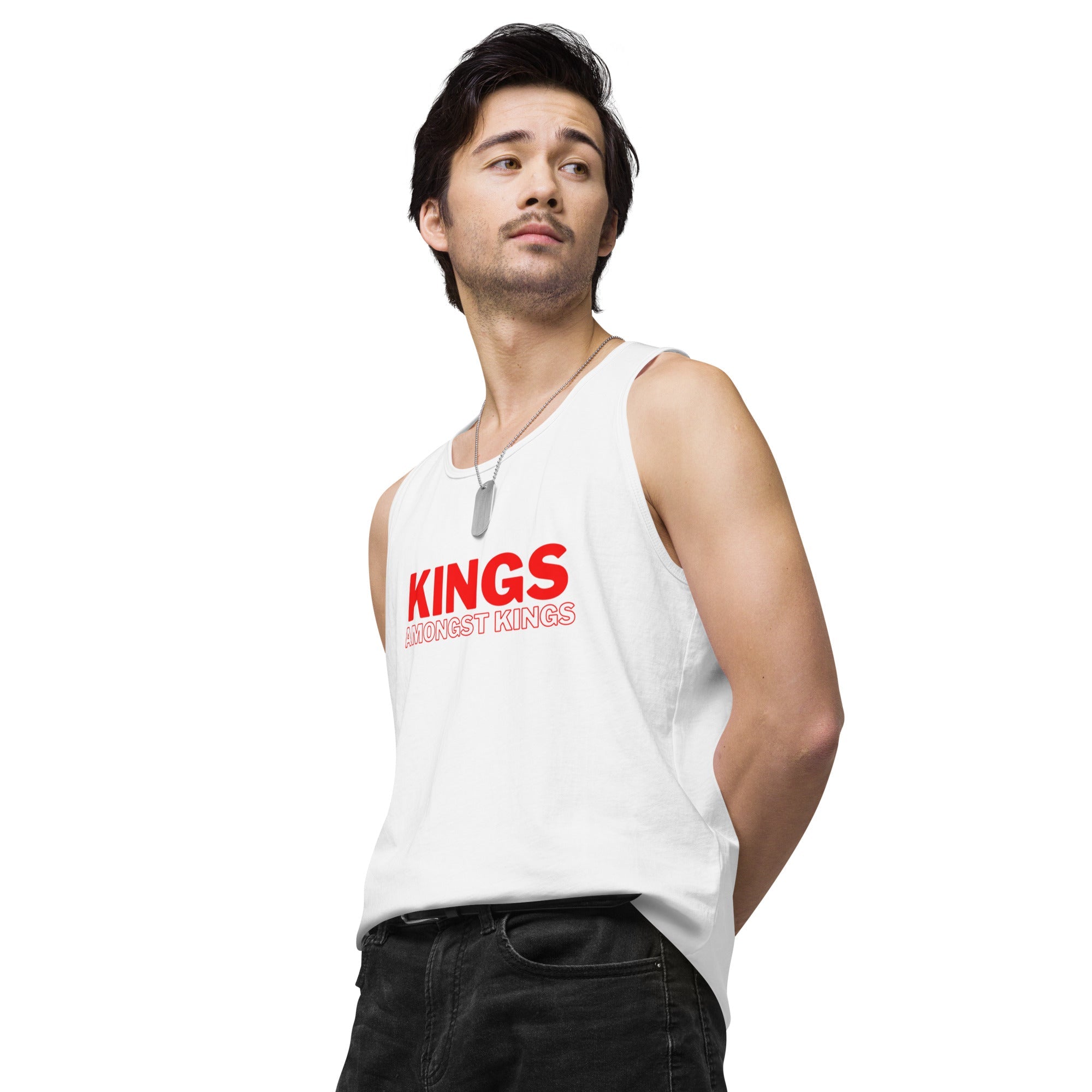 KINGS AMONGST KINGS Men’s premium tank top - MobbMall