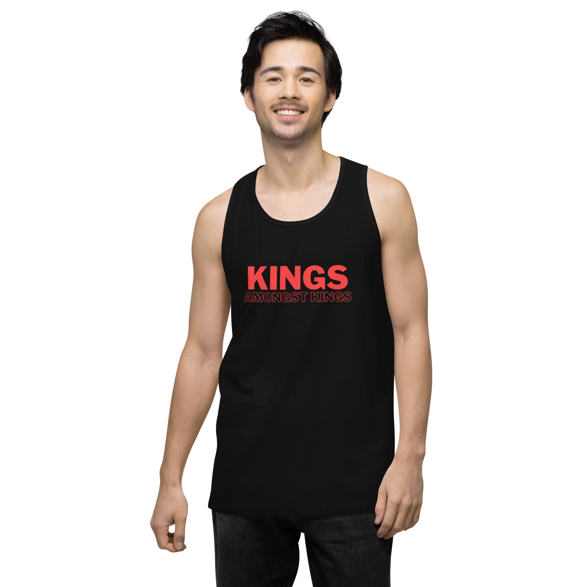 KINGS AMONGST KINGS Men’s premium tank top - MobbMall