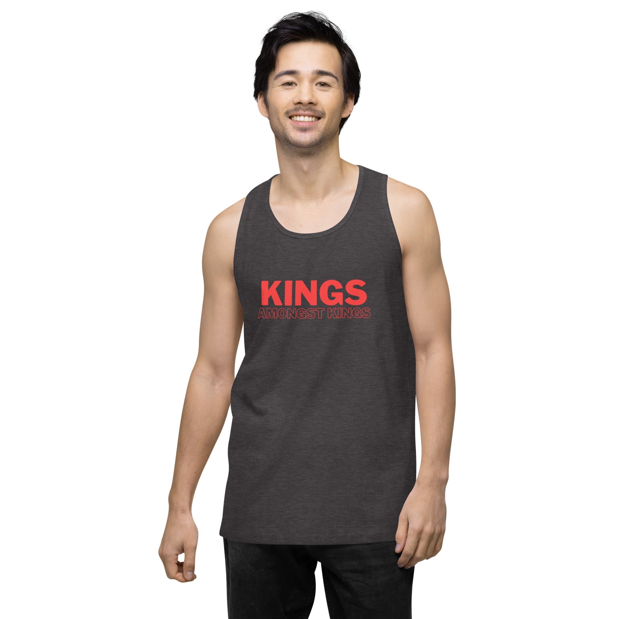 KINGS AMONGST KINGS Men’s premium tank top - MobbMall