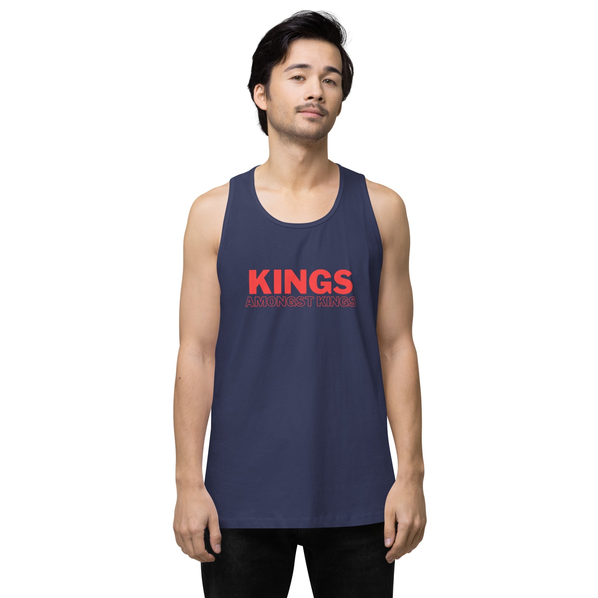 KINGS AMONGST KINGS Men’s premium tank top - MobbMall