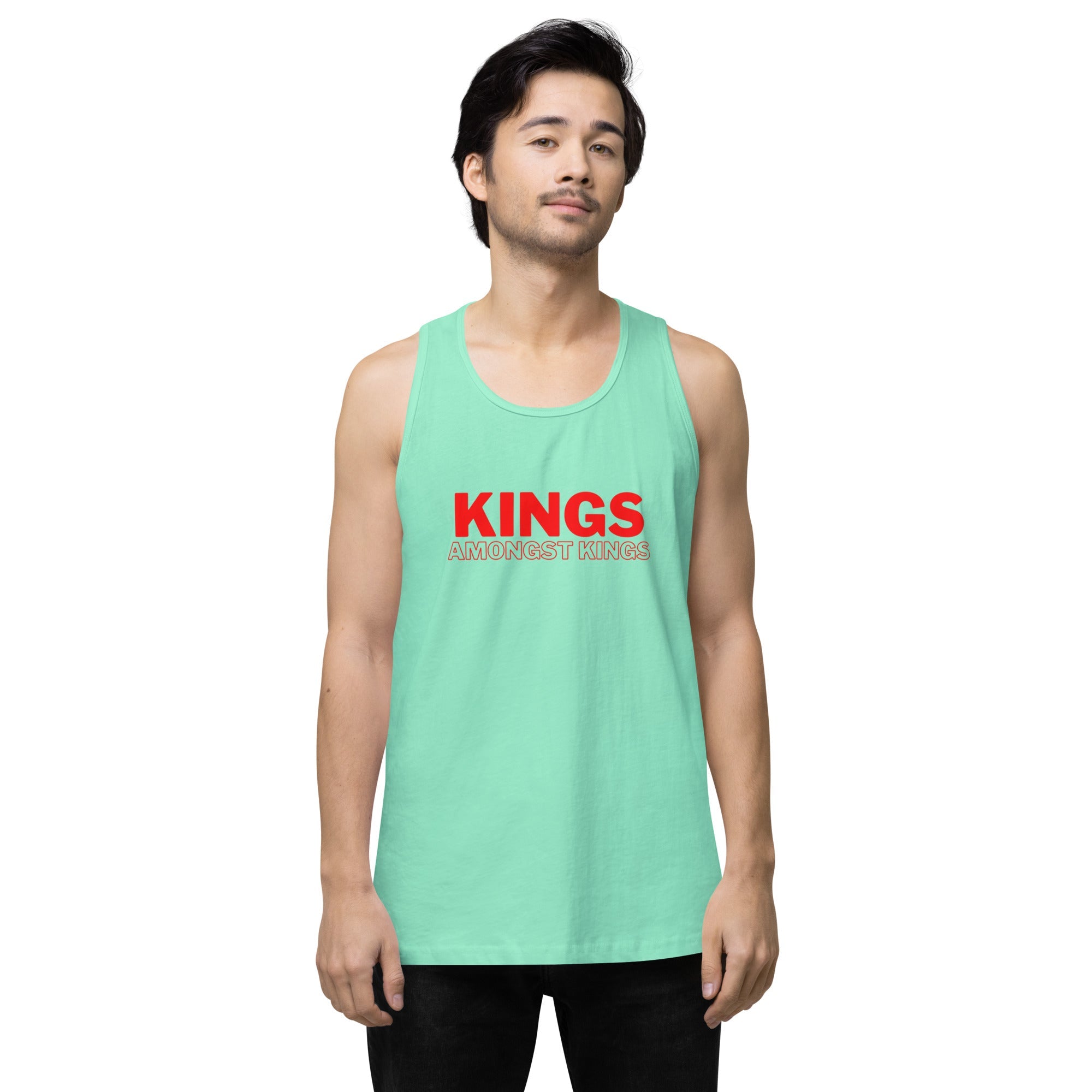 KINGS AMONGST KINGS Men’s premium tank top - MobbMall