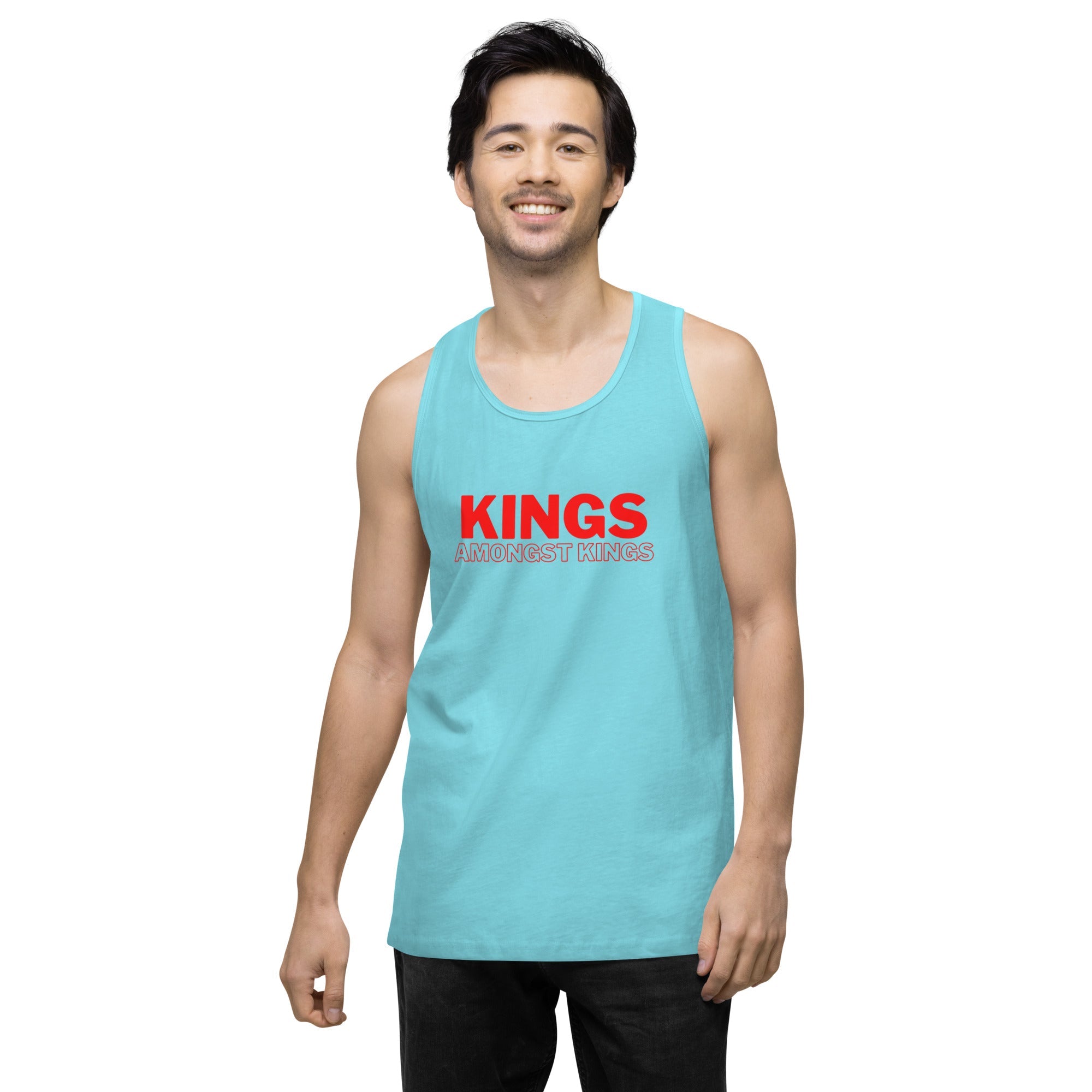 KINGS AMONGST KINGS Men’s premium tank top - MobbMall