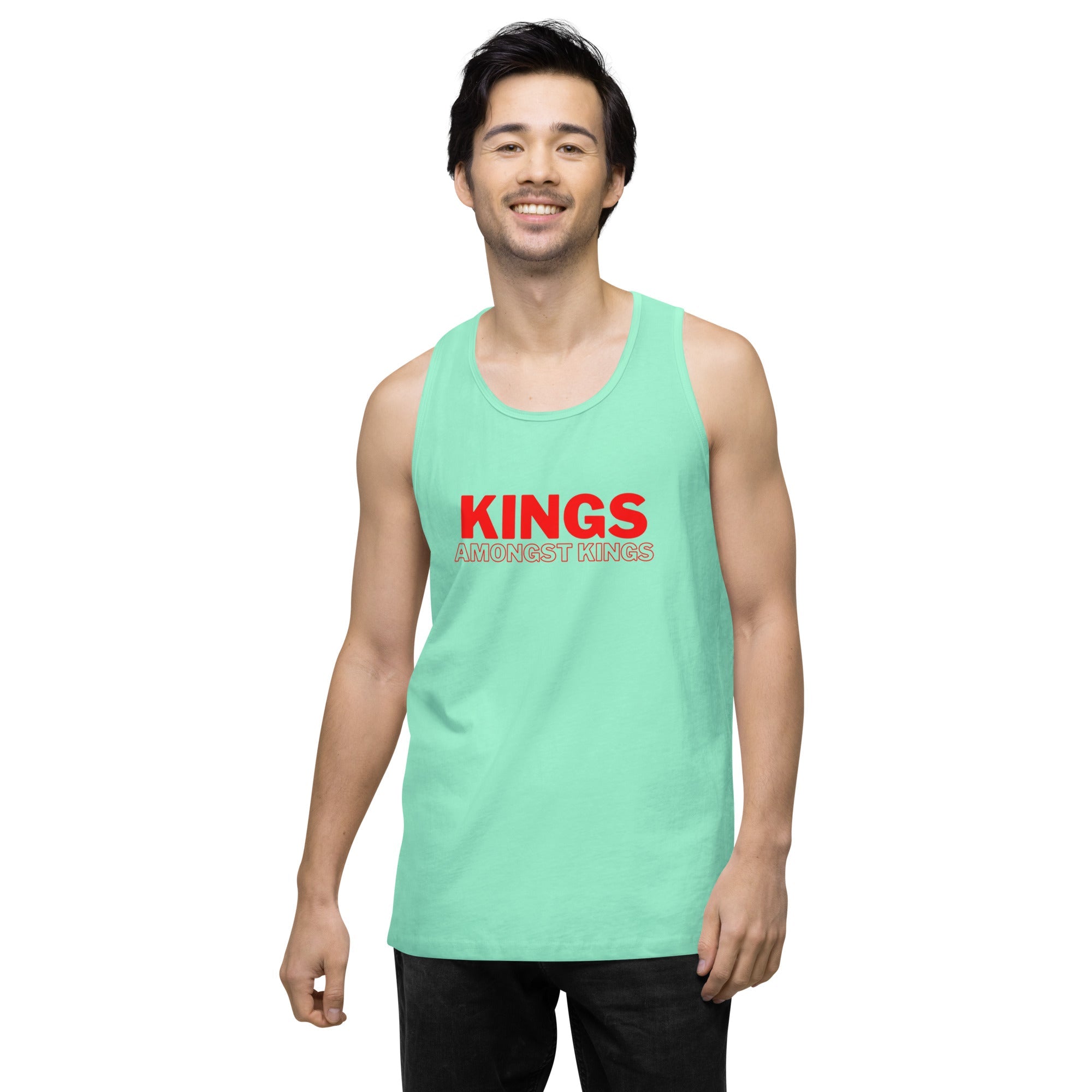 KINGS AMONGST KINGS Men’s premium tank top - MobbMall