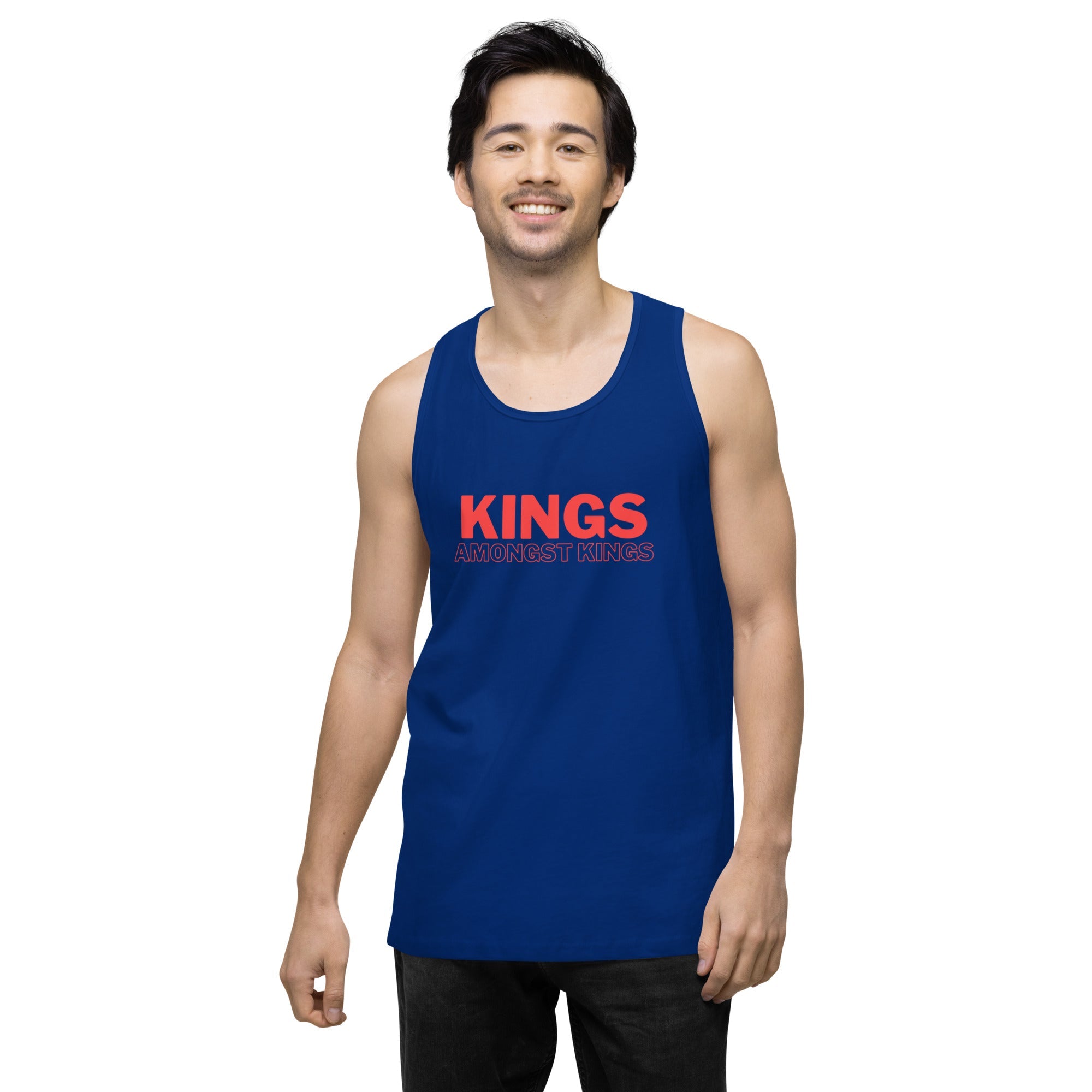 KINGS AMONGST KINGS Men’s premium tank top - MobbMall