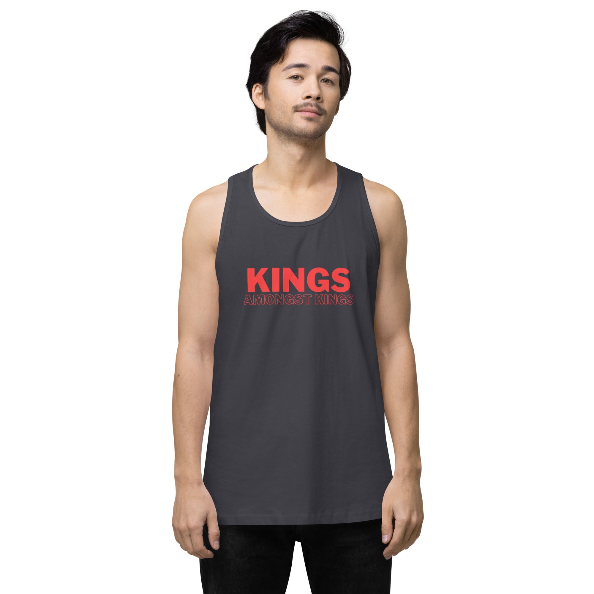 KINGS AMONGST KINGS Men’s premium tank top - MobbMall