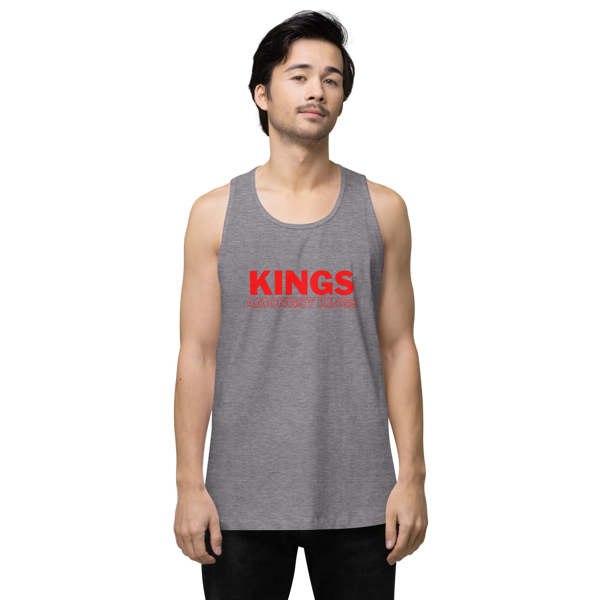 KINGS AMONGST KINGS Men’s premium tank top - MobbMall