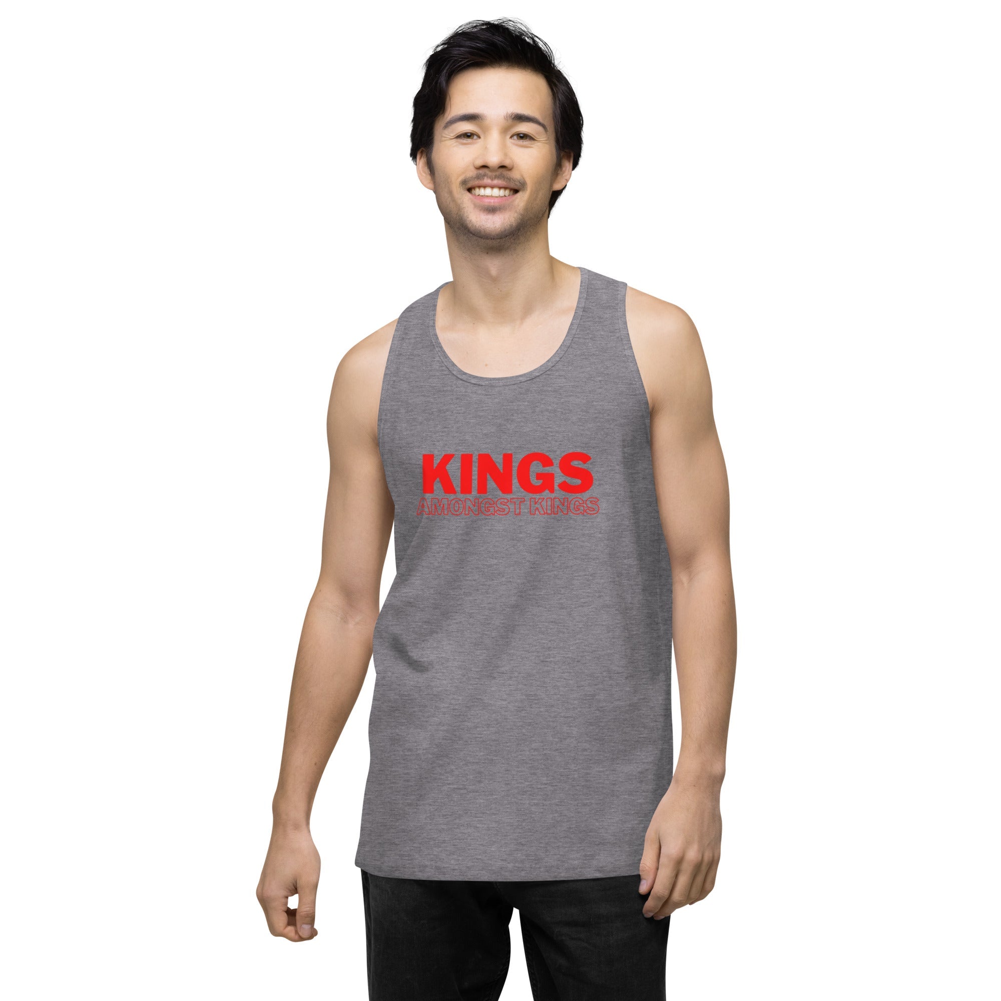 KINGS AMONGST KINGS Men’s premium tank top - MobbMall