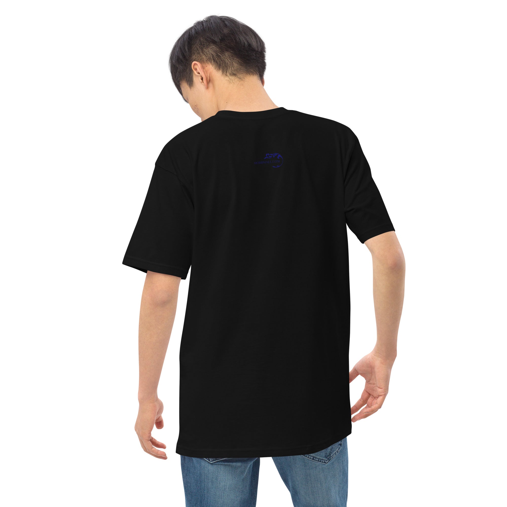 Midnight Blue Men’s premium heavyweight tee - MobbMall