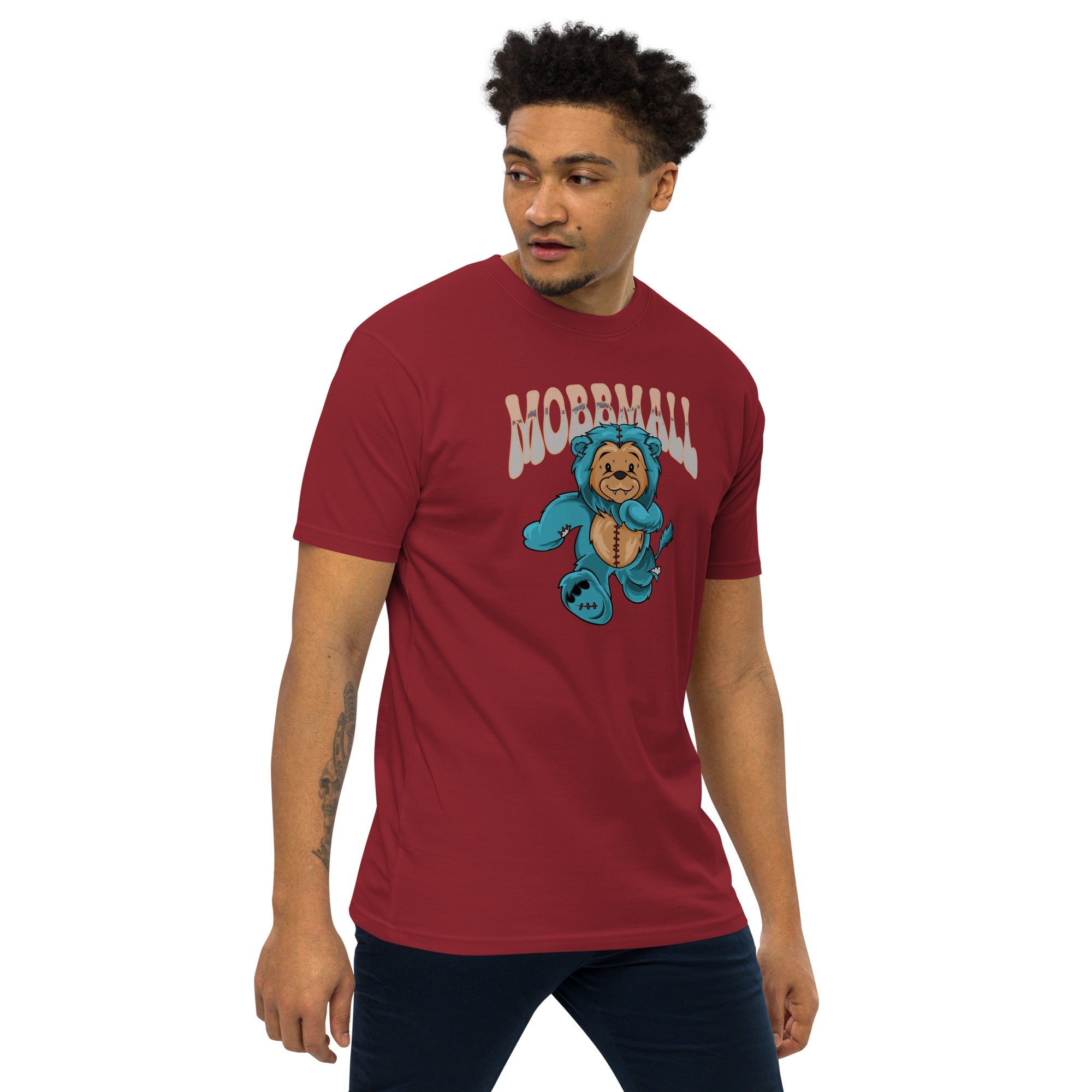 MOBB BEAR Men’s premium heavyweight tee - MobbMall