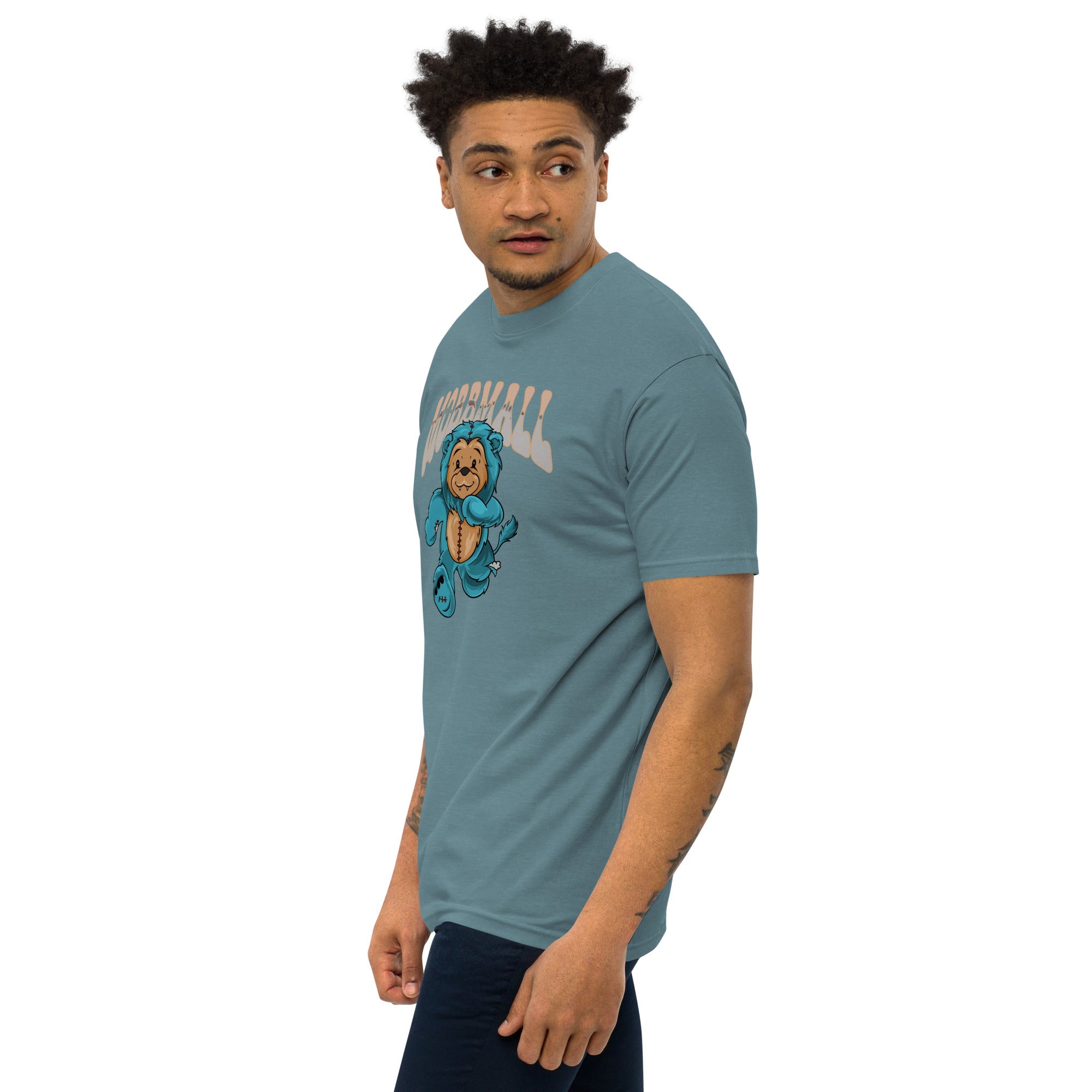 MOBB BEAR Men’s premium heavyweight tee - MobbMall