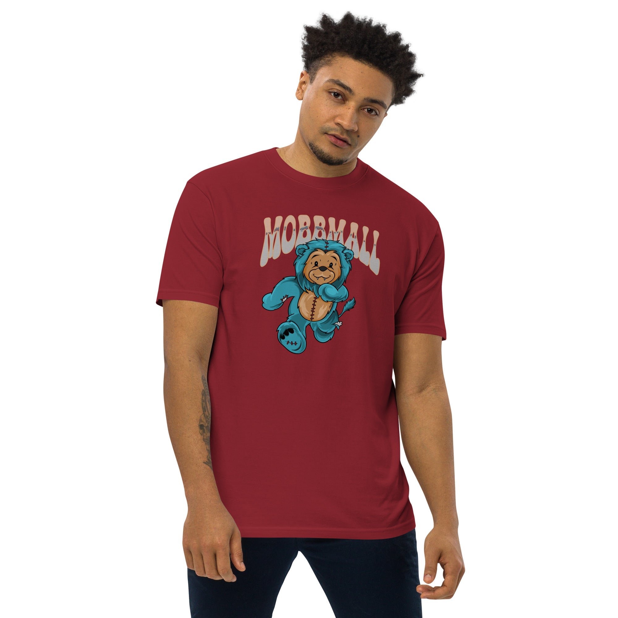 MOBB BEAR Men’s premium heavyweight tee - MobbMall