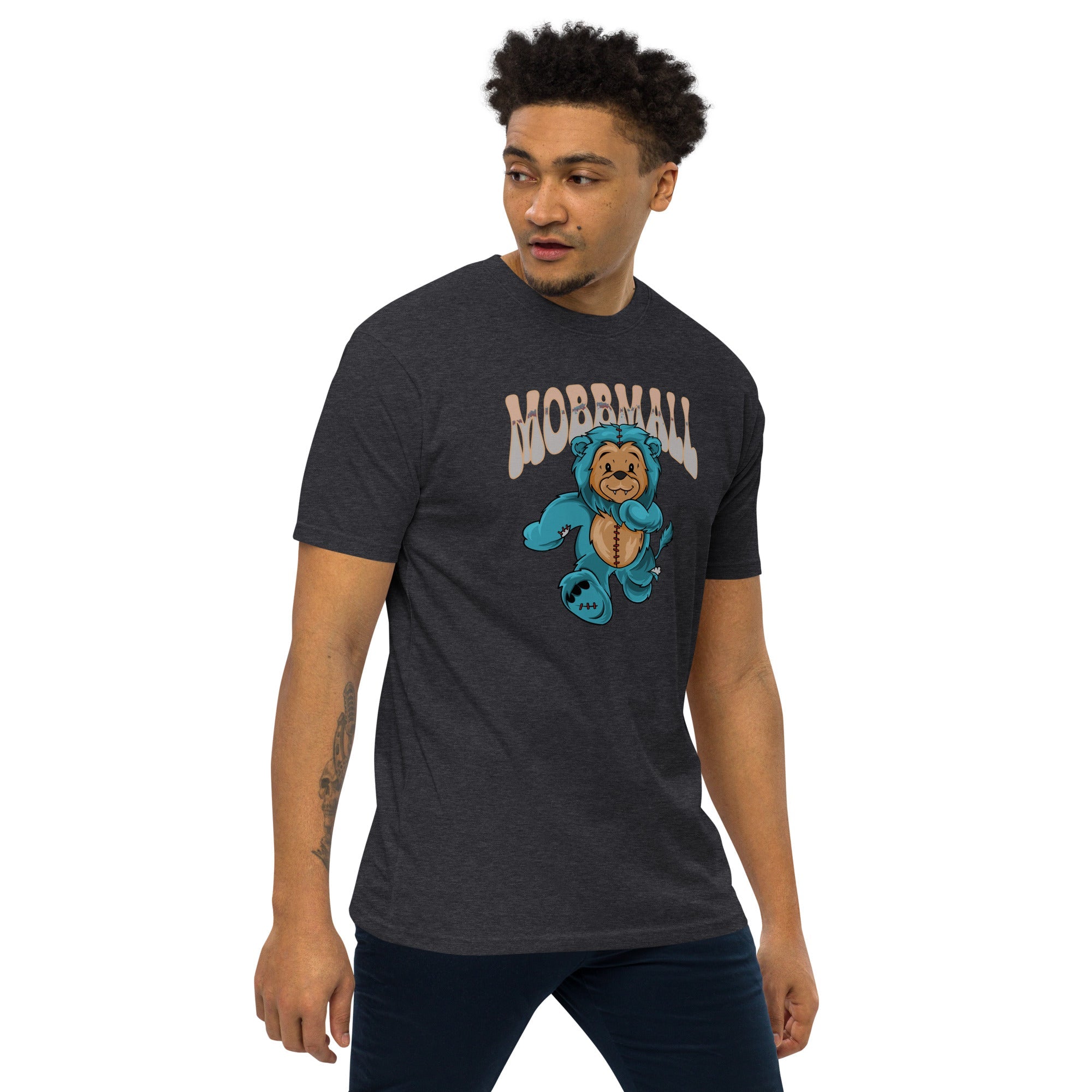 MOBB BEAR Men’s premium heavyweight tee - MobbMall