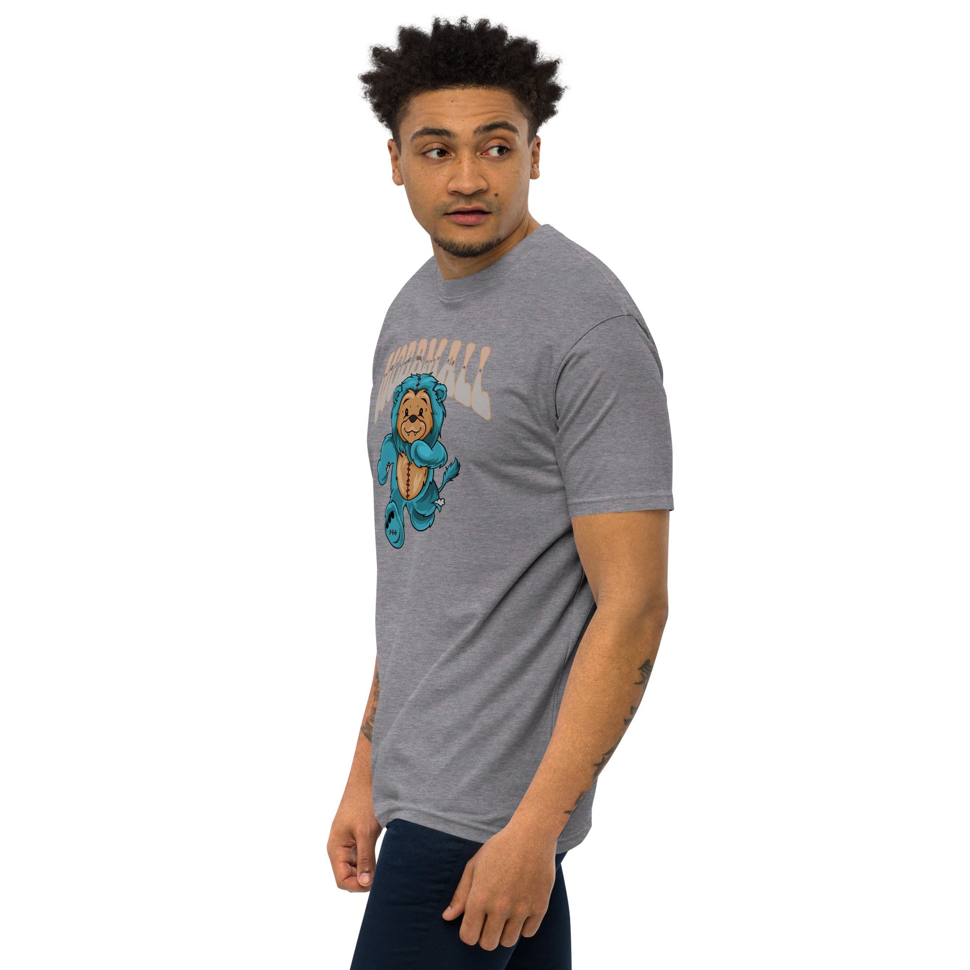 MOBB BEAR Men’s premium heavyweight tee - MobbMall