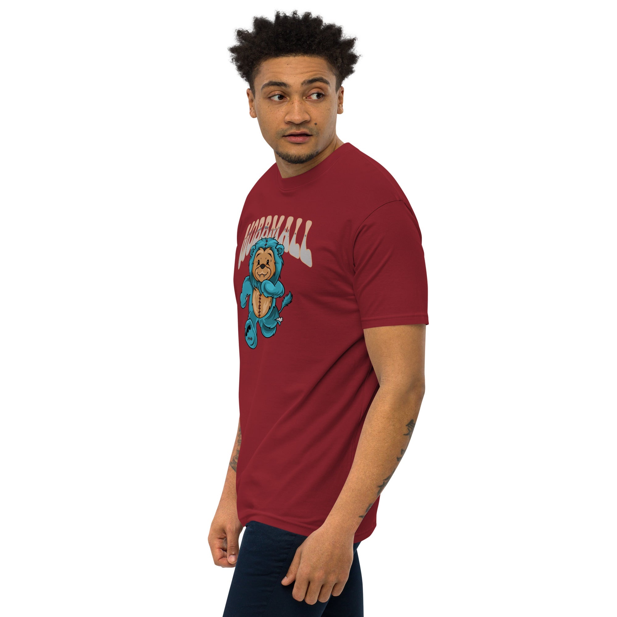 MOBB BEAR Men’s premium heavyweight tee - MobbMall