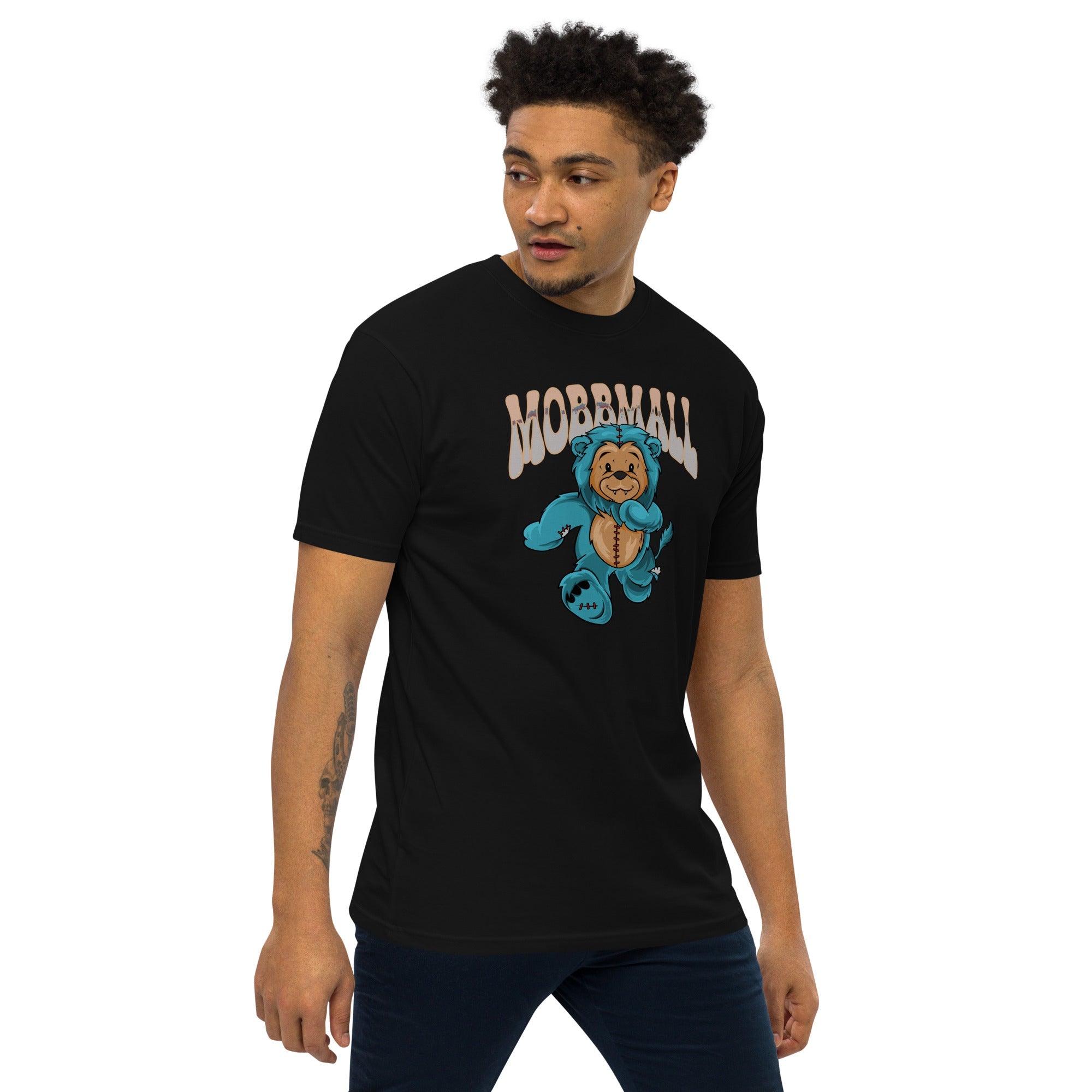 MOBB BEAR Men’s premium heavyweight tee - MobbMall