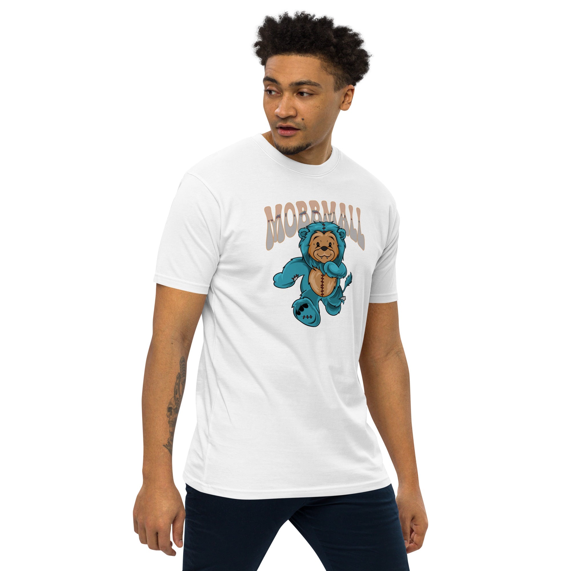 MOBB BEAR Men’s premium heavyweight tee - MobbMall