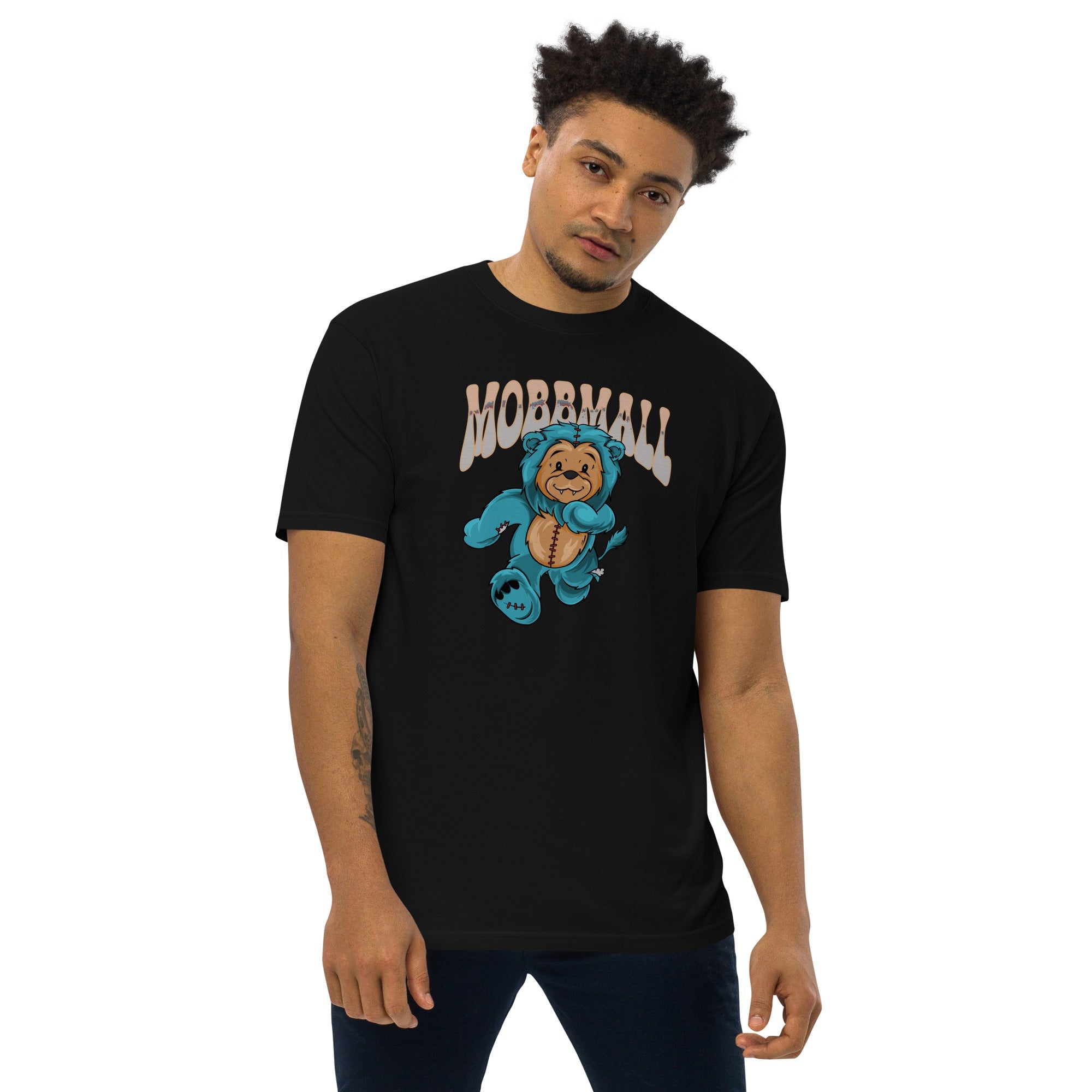 MOBB BEAR Men’s premium heavyweight tee - MobbMall