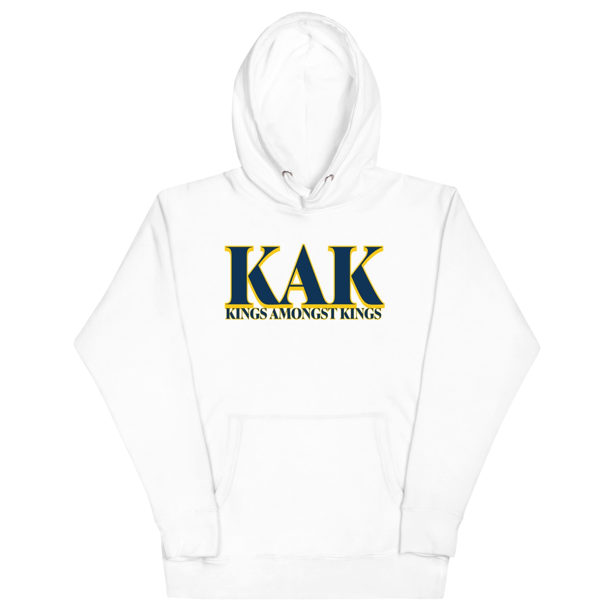 Navy and Gold Unisex Hoodie - MobbMall