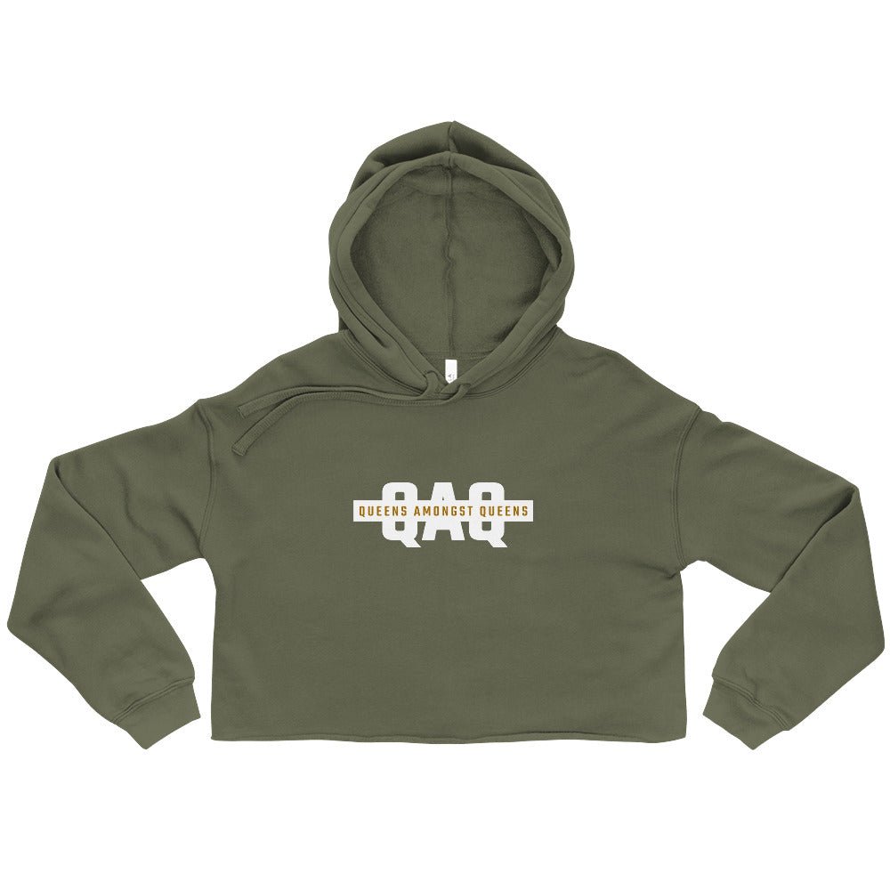 QAQ Crop Hoodie - MobbMall