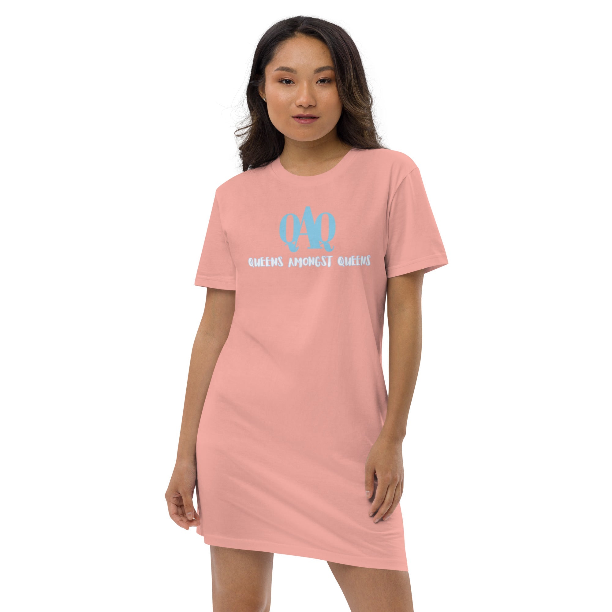 Queen Amongst Queens Organic cotton t-shirt dress - MobbMall